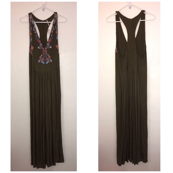 FREE PEOPLE AMALFI WIDE LEG JUMPSUIT ROMPER NWOT - Picture 4 of 6
